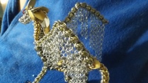 Chainmaille Dragon upback side